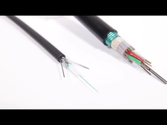 5mm/7mm/9mm/12mm/15mm PVC Jacket Direct Burial Fiber Optic Cable για ταχεία μεταφορά δεδομένων