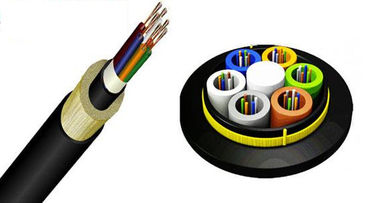 Ποιότητα  24core All Dielectric ADSS Non Metallic  self-supporting aerial  Fiber Optic Cable εργοστάσιο