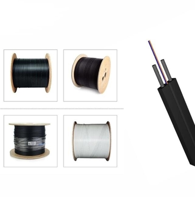 2/ 4 Core FTTH LSZH Fiber Optic Cable Indoor Single-Mode Drop Cable (Καλώδιο μειωμένης λειτουργίας για εσωτερικούς χώρους)