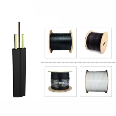 2/ 4 Core FTTH LSZH Fiber Optic Cable Indoor Single-Mode Drop Cable (Καλώδιο μειωμένης λειτουργίας για εσωτερικούς χώρους)