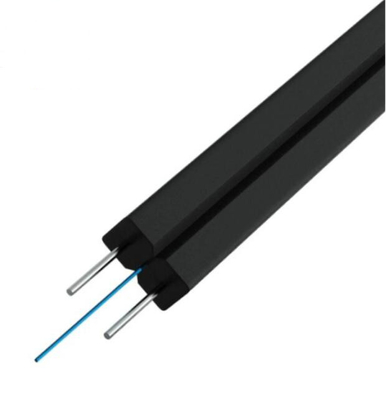 4 πυρήνες επίπεδα αυτοστήριξη FTTH εξωτερική πτώση οπτικών ινών καλώδιο Gyfxtby