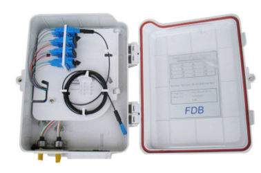 FC/διεπαφή 4 LC κιβώτιο διανομής αντίστασης 750N Ftth κλονισμού λιμένων