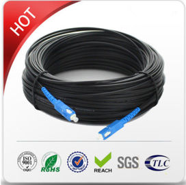 SM G657A1 G657A2 μαύρη/άσπρη εσωτερική πτώσης καλωδίων LSZH ζωή υπηρεσιών σακακιών μακριά