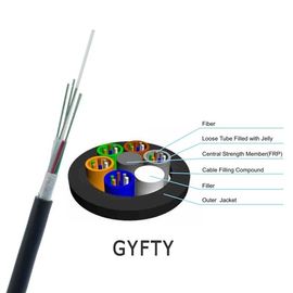 GYFTY χαλαρό καλώδιο οπτικών ινών σωλήνων μη - μεταλλικός & μη - θωρακισμένο υπαίθριο