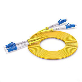 10PCS/bag μονοκατευθυντικός 3.0mm FTTH μπαλωμάτων οπτικών ινών Sc το /UPC-sC/UPC μονοκατευθυντικός single-mode άλτης οπτικών ινών σκοινιού