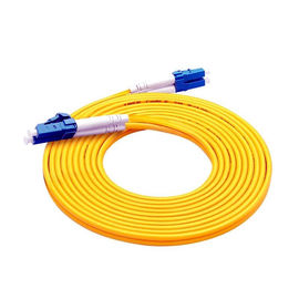 10PCS/bag μονοκατευθυντικός 3.0mm FTTH μπαλωμάτων οπτικών ινών Sc το /UPC-sC/UPC μονοκατευθυντικός single-mode άλτης οπτικών ινών σκοινιού