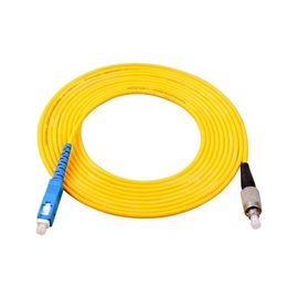 Sc - σκοινί μπαλωμάτων LC, καλώδια 2.00mm μπαλωμάτων ινών Concentricity PVCmaterial διαμέτρων υψηλό εργοστάσιο