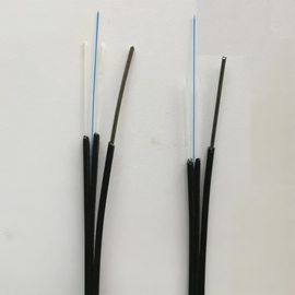 Ελαφρύ αδιάβροχο LSZH/PVC σακακιών FTTH καλώδιο πτώσης δικτύων εσωτερικό