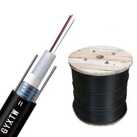 Καλώδιο οπτικών ινών GYXTW Μονής λειτουργίας Central Loose Tube για εξωτερική κεραία και αγωγός 6f