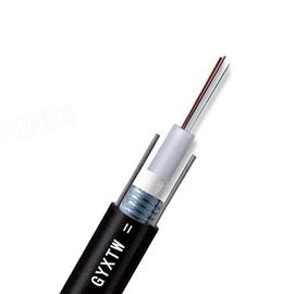 PE Jacket GYXTW 8 Core Central Loose Tube Outdoor Aerial And Duct SM Fiber Cable Featuring Steel Wire Strength Member (Καλώδιο ίνων SM με στερεότητα χάλυβα)