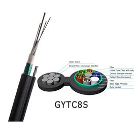 GYTC8S μόνο υποστηριγμένο σχήμα 8 υπαίθριο καλώδιο οπτικών ινών