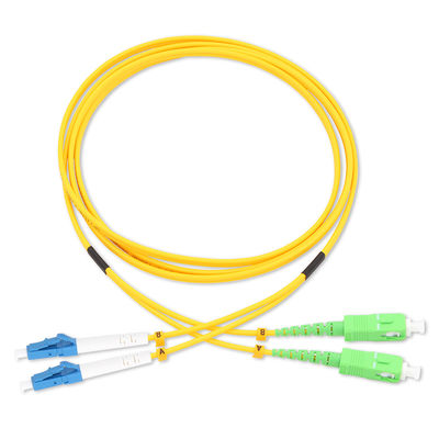 LC Pigtails Υφασματικό οπτικό καλώδιο για ταχύτητα