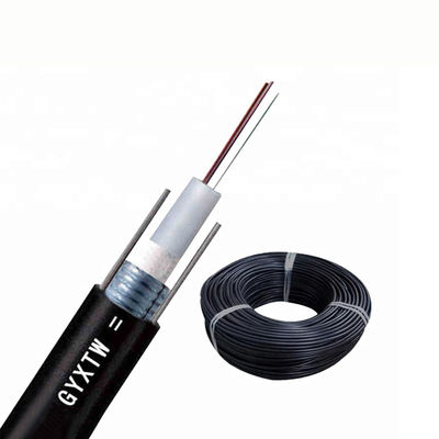 HDPE διπλός ενιαίος τρόπος θηκών GYTA53/GYTS53 θωρακισμένος για το άμεσο θαμμένο υπαίθριο καλώδιο οπτικών ινών