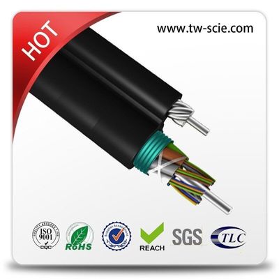 COem 8 12 αυτοφερόμενο εναέριο σχήμα 8 24 πυρήνων FIG8 καλώδιο οπτικών ινών (GYTC8S)