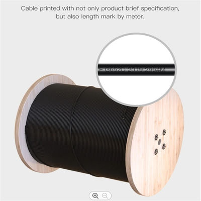 Νήμα 100M έκταση ADSS 24 48 96 Kevlar 200M 300M οπτικό καλώδιο ινών 144 πυρήνων